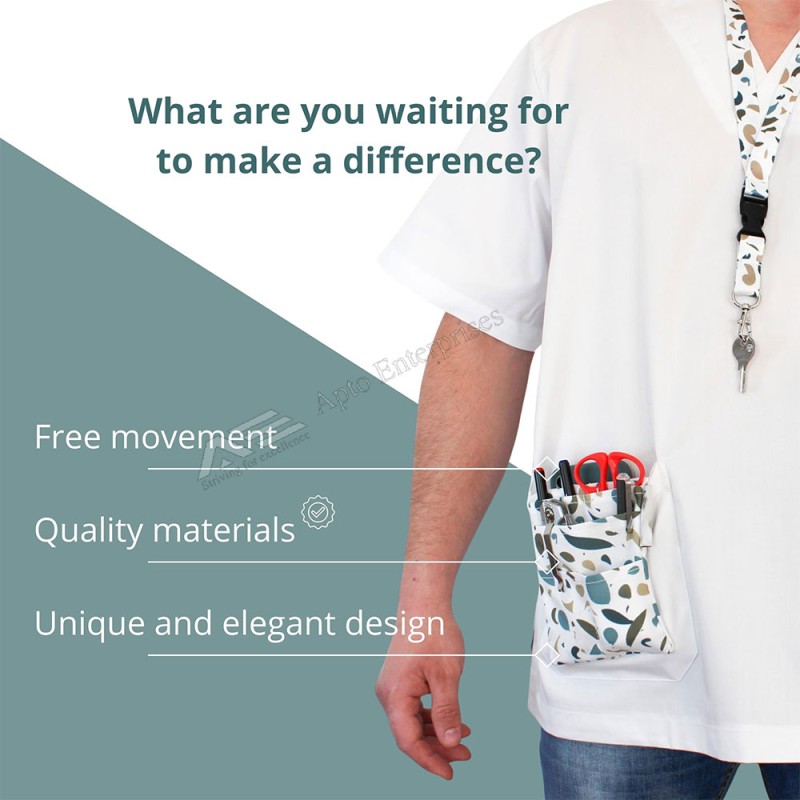 Nurse Fanny Pack Tape Bandage Scissor Holder Woman Waist Belt Organizer Bag for Medical Tool Professional Pouch