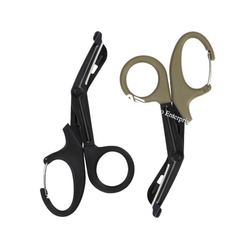 Bandage Scissors with Steel Handle and Sharp Plastic Tip CE ISO Approved High Quality Trauma Shears Basic Use Nursing Pattern