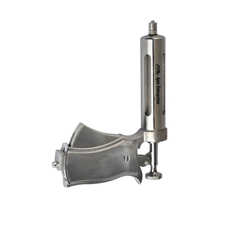 Adjustable Animal Syringe Semi-continuous Vaccine Injection Injector For Horses Sheep Cattle And Pigs Veterinary-grade