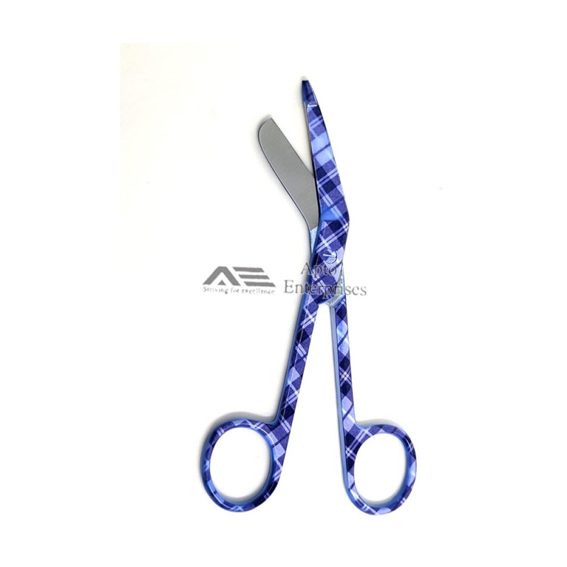 Lister Stainless Steel Bandage Scissors Surgical Instruments with a Protective Tip sharp Cutting