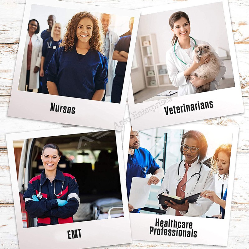 Medical Accessories Tool Case Nylon Nurse Pocket Organizer for Hospital Coat or Gown Doctor Pocket