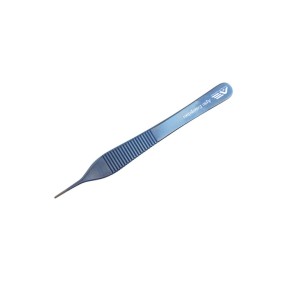 Forceps Adson Tissue 12cm Titanium Medical Forceps Adson Brown Tissue Forceps With 3mm Tooth Tip Straight Surgical Instruments