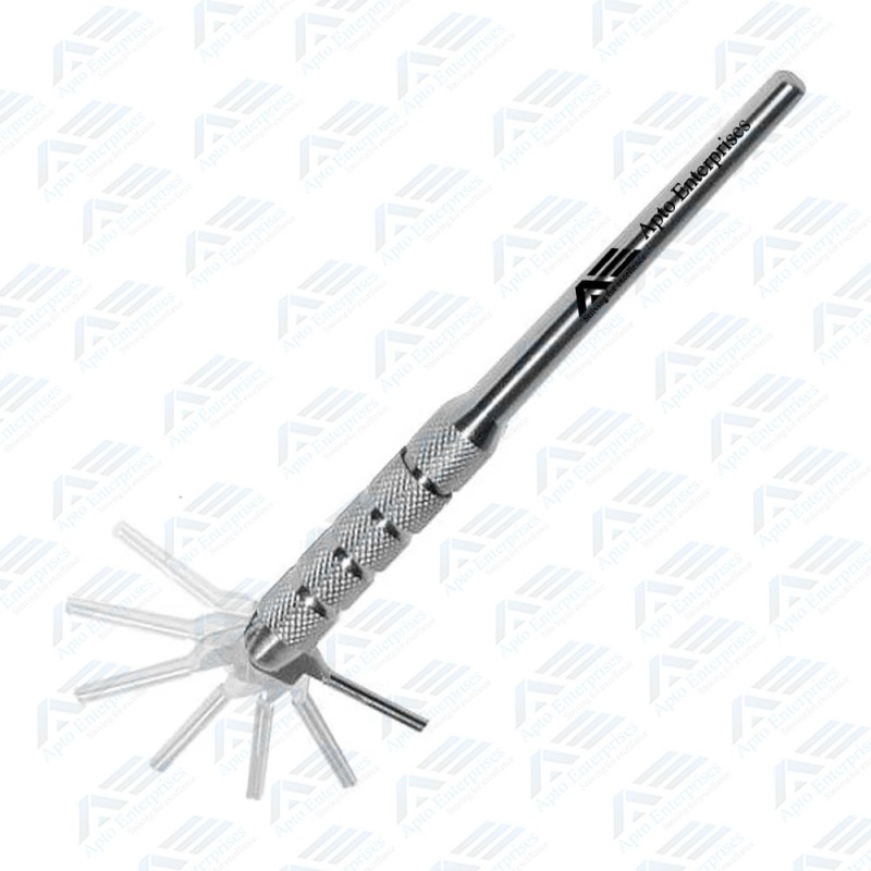 Best Selling Solid Angled Scalpel Handle for Medical Use High Quality Wholesale Manufacturing Medic Instrument