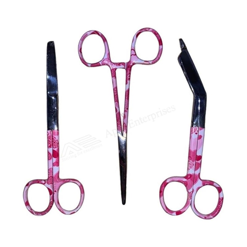 Premium Quality Stainless Steel Nurse Scissor Set Bandage Scissor Medical Instruments for Neurosurgery