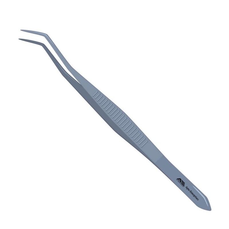 Wholesale Serrated Curved Tweezers Hospital Medical Dental Tweezers Reasonable Price Stainless Steel Tweezers