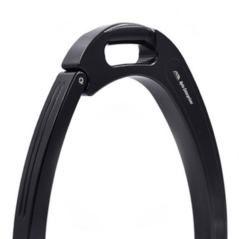 Stainless Steel Horse Stirrups Black Color High-quality Equestrian Stirrups English Riding Durable & Rust-resistant Horse Riding