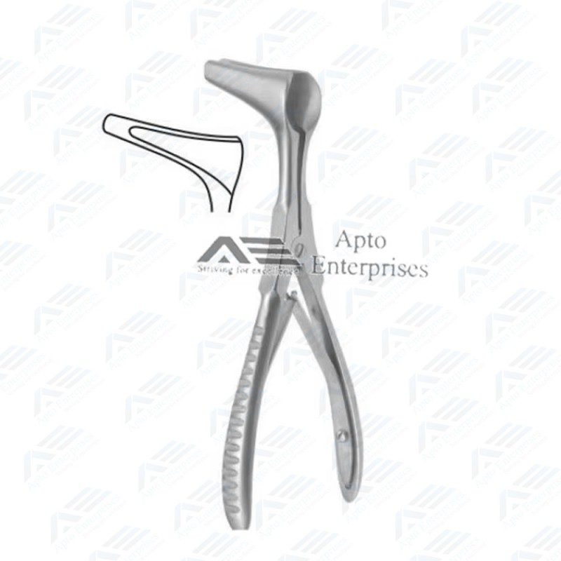 Killian Nasal Speculum Screw Ratchet Ce Iso Approved for Sale Hot Sale German Killian Nasal Speculum by Apto Enterprises