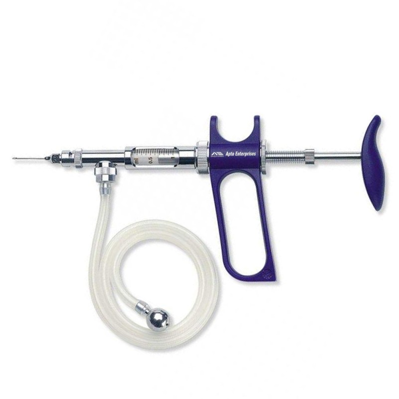 Hot Selling Automatic Vaccinator For Fowl Livestock Poultry & Pigs Continuous Syringe Injector For Animal Vaccination