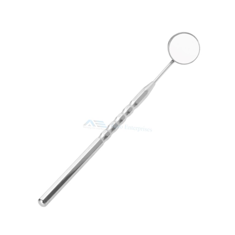 Front Surface High Resolution Double Sided Dental Mouth Mirror #4 With Stainless Steel Handle Dental Instruments