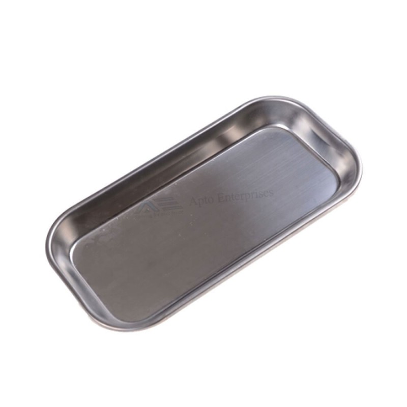 Stainless Steel Kidney Tray Kidney Shaped Basin Dental Lab Instruments Surgical Trays Reusable Metal Kidney Dish