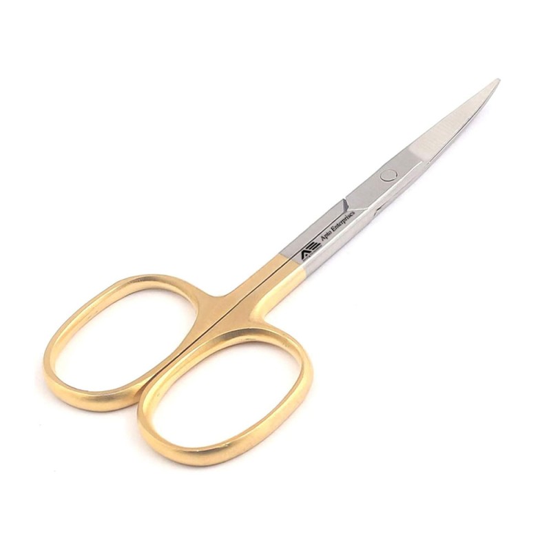 Wholesale of New Products Stainless Steel Safety Manicure Nail Scissors Eyebrow Scissors Fast Portable High Quality