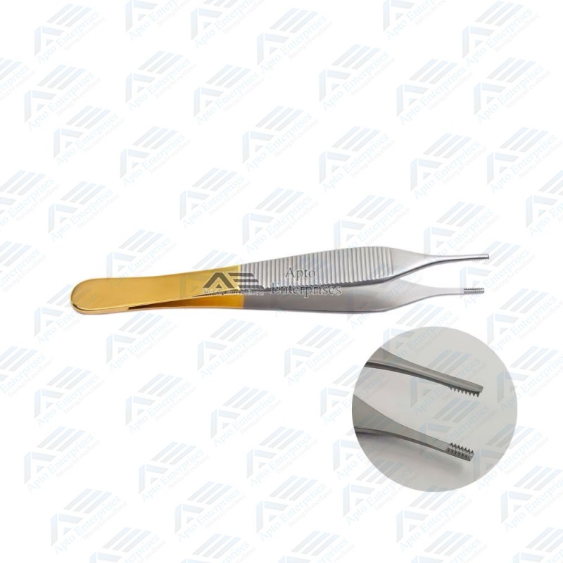 Medic Instrument With Fine Tip Light Weight Adson Kocher Forceps Medic Instrument High Quality by Apto Enterprises