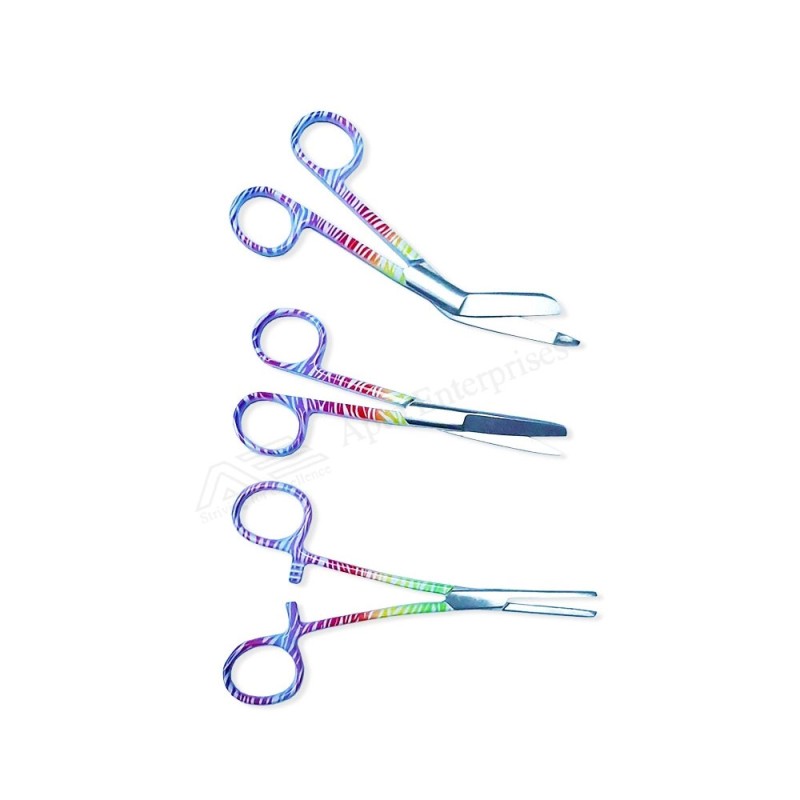 Medical Nursing Lister Bandage Scissors 5.5" Stainless Steel Bandage Shears Best for Nurse Available in Multiple Colors