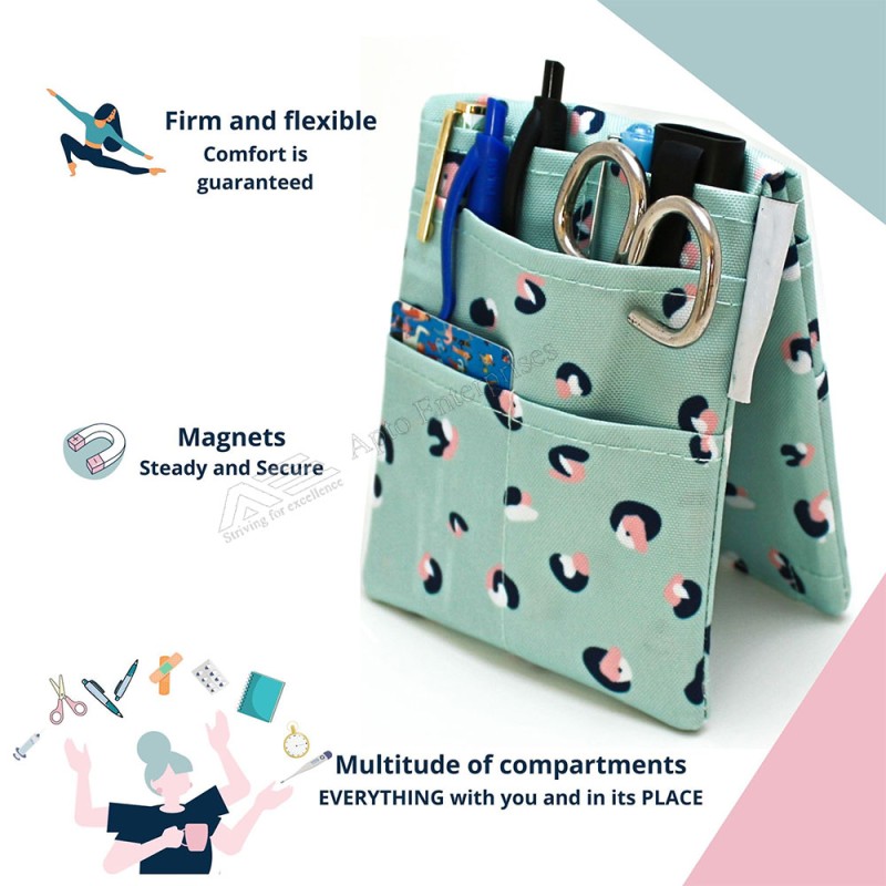 Nurses Things Nurse Pocket Organizer for Hospital Coat or Gown Doctor Pocket Pouch Made in Pakistan