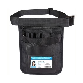 Medical Accessories Tool Case Nylon Nurse Pocket Organizer for Hospital Coat or Gown Doctor Pocket