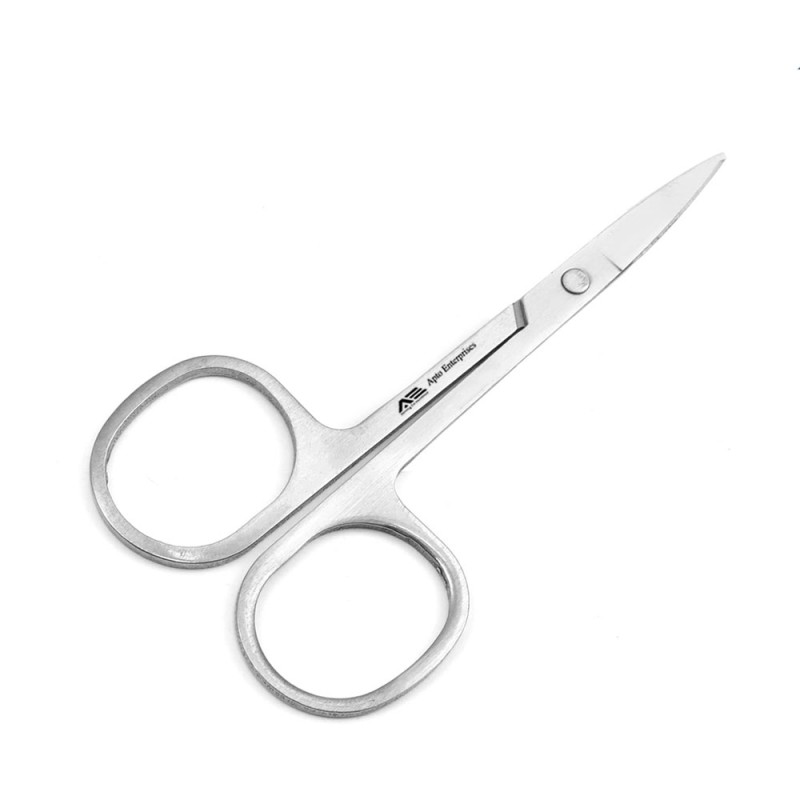 Wholesale of New Products Stainless Steel Safety Manicure Nail Scissors Eyebrow Scissors Fast Portable High Quality