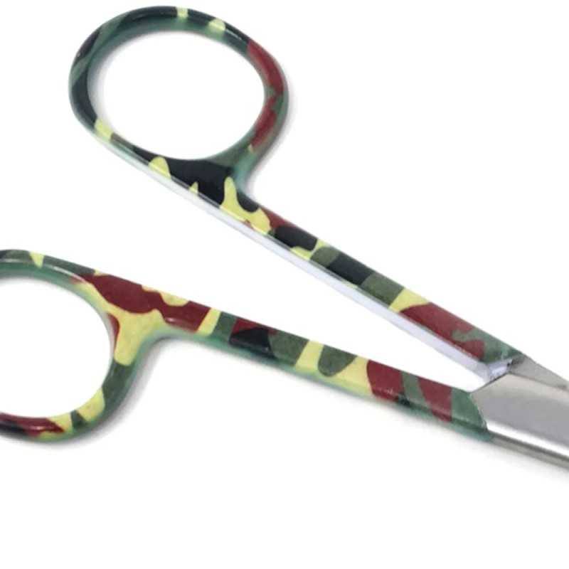 Lister Stainless Steel Bandage Scissors with Flowerpattern and with Protective Tip Easy to Use