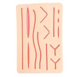 Silicon Suture Skin Simulation Instruments Most Human-Like Suture Practice for Doctors for Medical Science Training