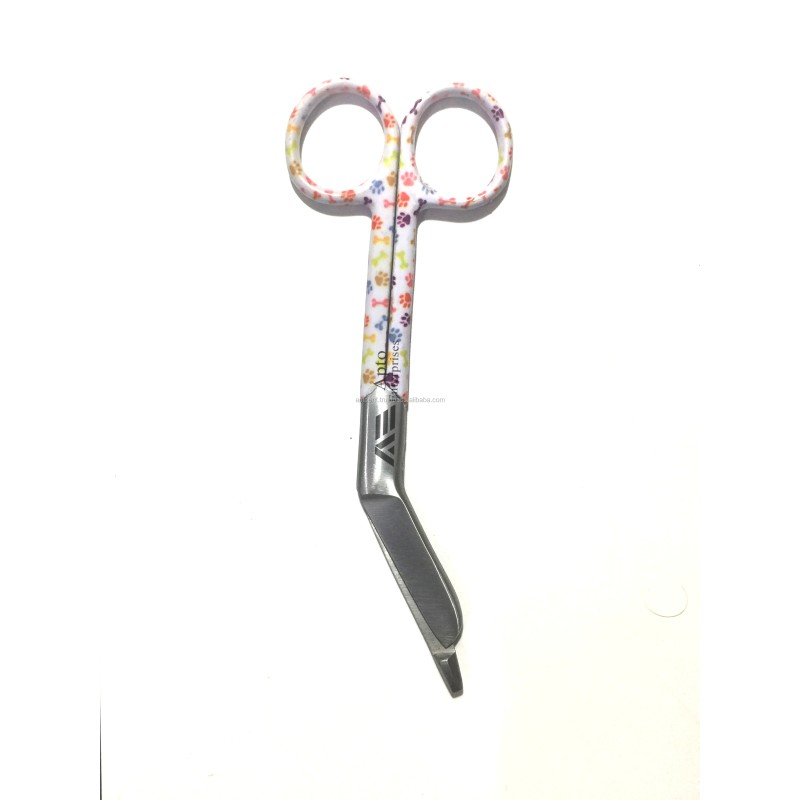Apto Enterprises Medical Stainless Steel Scissors Lister Bandage Scissors for Nurses Veterinary Neurosurgery Instruments
