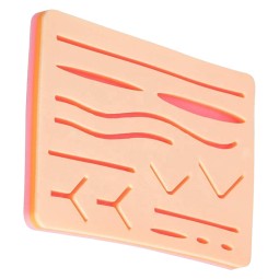 Suturing Pad for Doctor and Medical Students  with Vertical and Horizontal Mesh Layer for Different Suture Technique