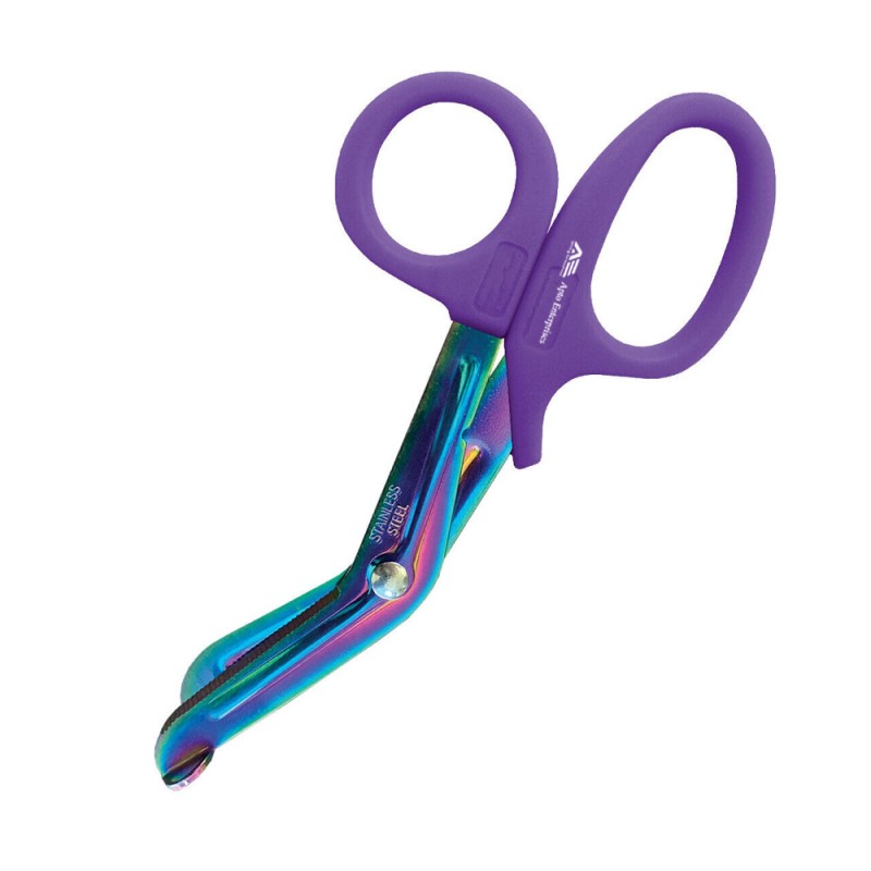 First Aid Scissors for Medical First Responder Tufcut Scissors with Safety Probe and Serrated Blade