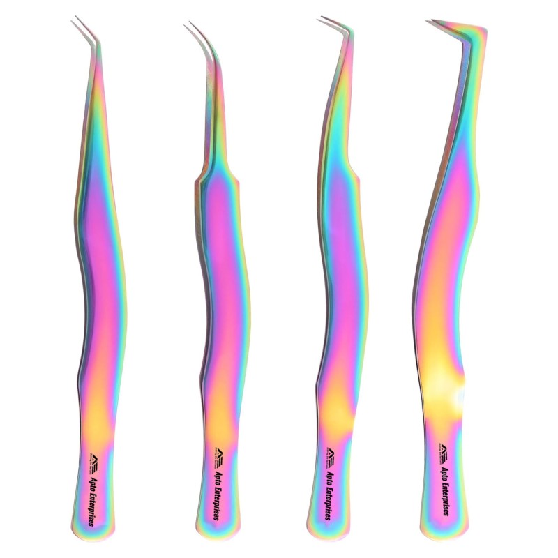 Lash Straight and Curved Eyelash Tweezers Tool for Tweezer False Eyelashes Extension Tools Beauty Care Products Beauty Products