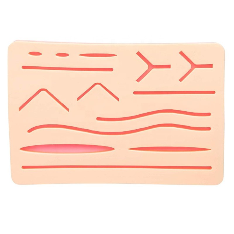 Medical Science Training Material Anatomical Model Silicone and PVC Suture Practice Skin by Apto Enterprises