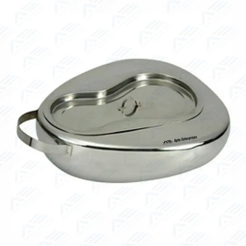 Patients Bedpan Adults With Handle Hospital Holloware Bedpans German Quality Surgical Medic Instruments Surgical Instruments