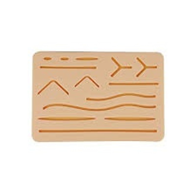 Suturing Pad for Doctor and Medical Students  with Vertical and Horizontal Mesh Layer for Different Suture Technique