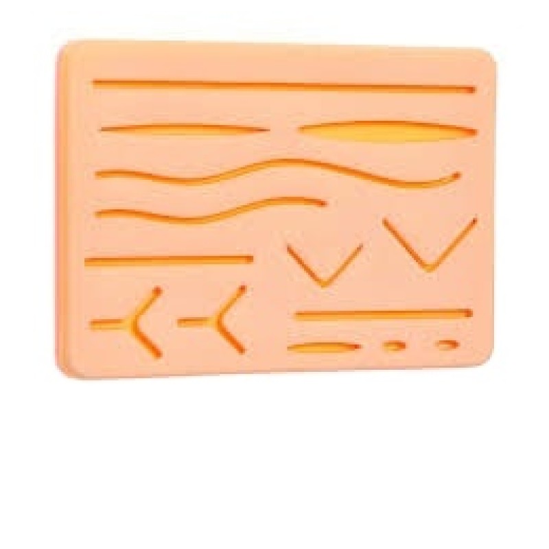 Suturing Pad for Doctor and Medical Students  with Vertical and Horizontal Mesh Layer for Different Suture Technique