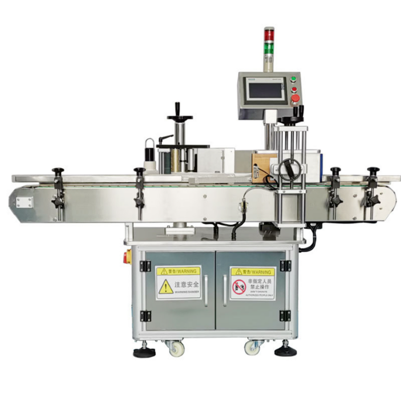 Labeling Machine Factory - OEM Fully Automatic Self Adhesive for Round Plastic Glass Wine Bottles