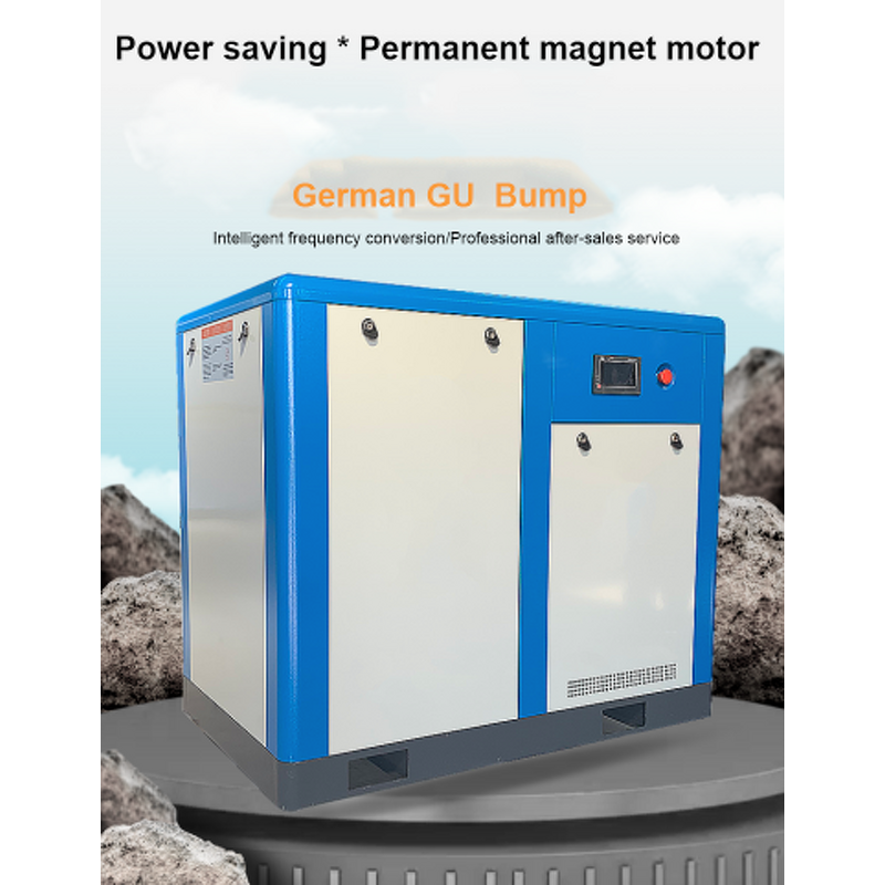 Screw Air Compressor Factory - OEM Energy Saving Lubricated 8-10bar Electric Rotary for Industrial Use