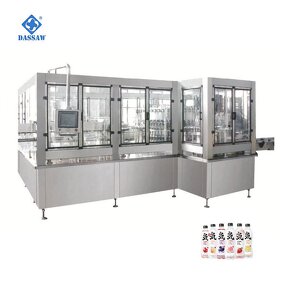 Beverage Filling Capping Machine Factory - OEM Automatic for Carbonated Soft Drink PET Glass Bottle