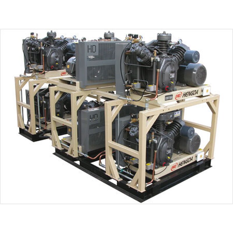 Piston Air Compressor Factory - OEM High Pressure 40bar Hengda H2041 22kw 2.0m3/min for Industrial Use