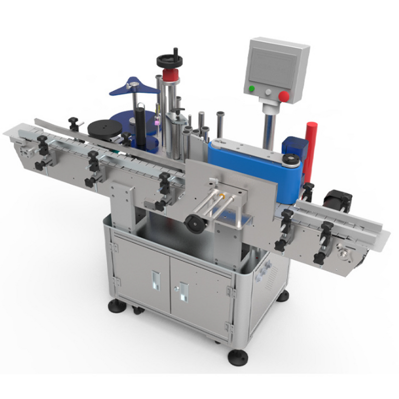 Labeling Printing Machine Factory - OEM Factory Full Automation Double Sided for Flat Round Bottles