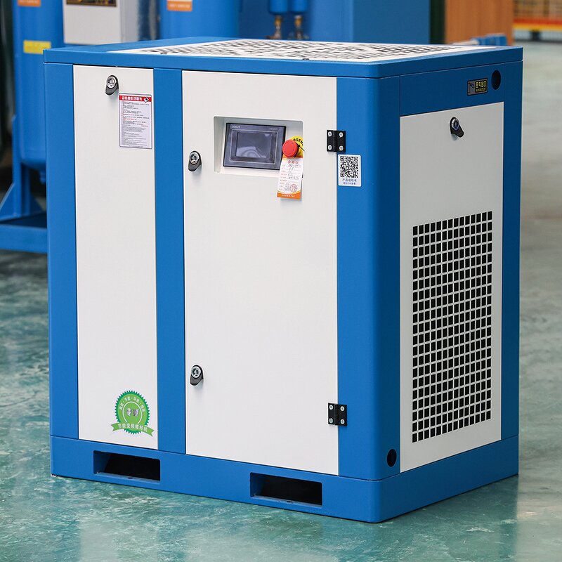Screw Air Compressor Factory - OEM Energy Saving Lubricated 8-10bar Electric Rotary for Industrial Use