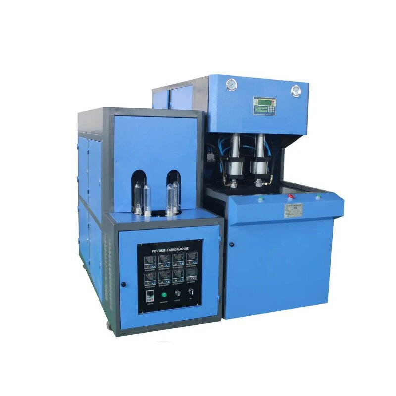 PET Blowing Machine Factory - OEM Semi Automatic 2Cavity for 0.1-3L Plastic Bottle Making