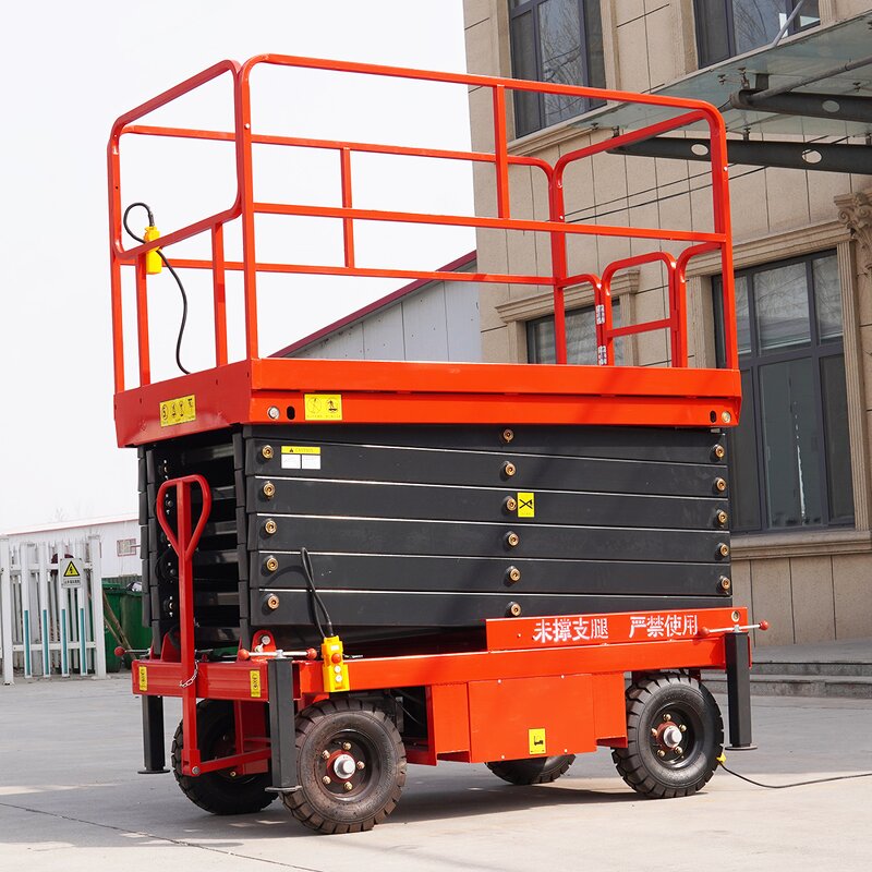 Aerial Work Platform Manufacturer - Small Mobile Shear Electric Lift Platform