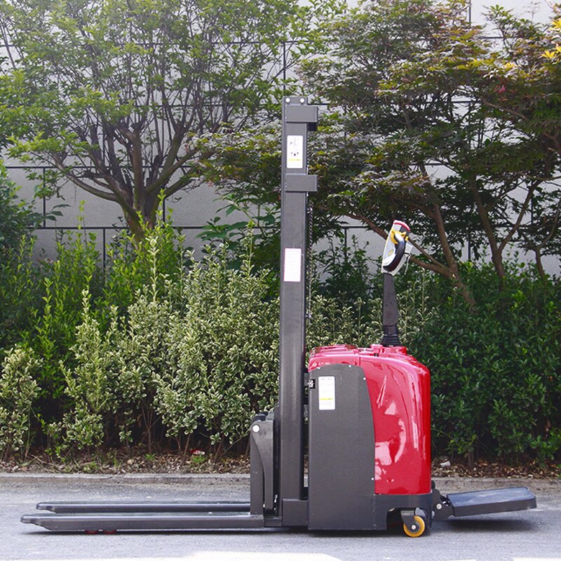Electric Forklift Manufacturer - 1.5-2 Ton Scissor Reach Stacker Mini Forklift