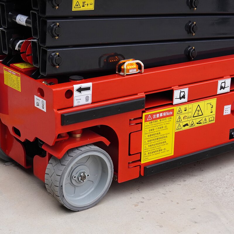 Scissor Lift Manufacturer - CE 8-14m Self Propelled Aerial Work Platform