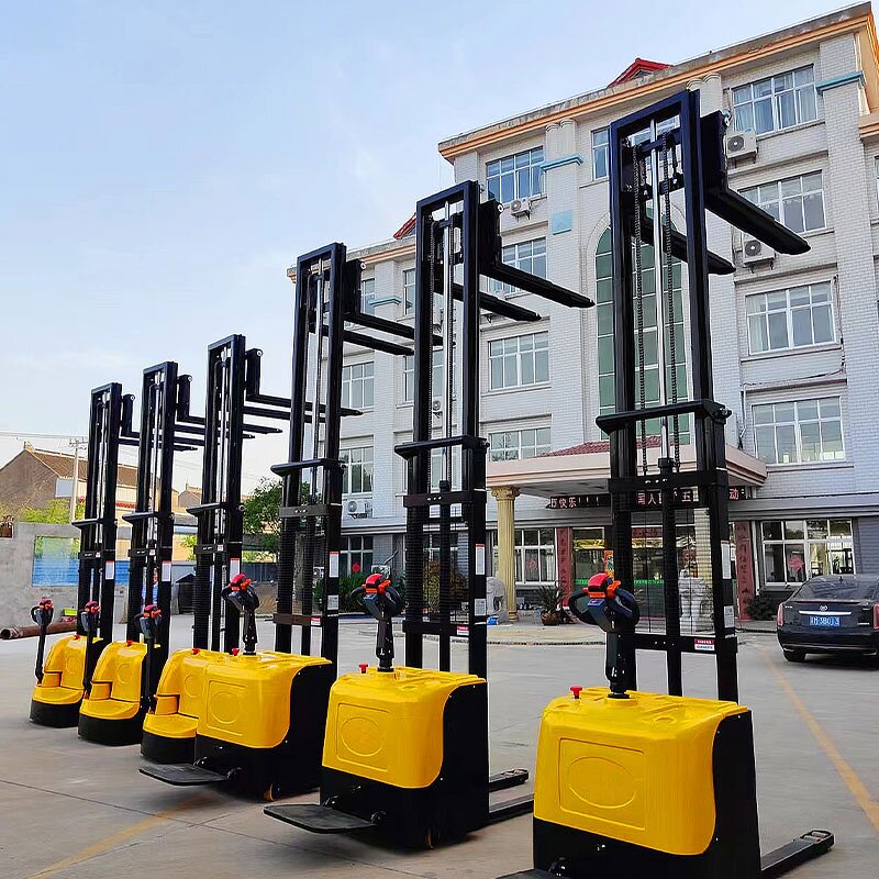 Electric Forklift Manufacturer - 1.5-2 Ton Scissor Reach Stacker Mini Forklift