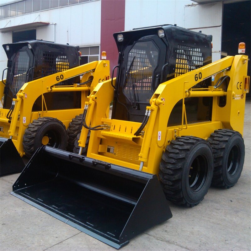 Skid Steer Loader Manufacturer - CE/EPA Mini Track 4x4 Wheel Loader for Sale