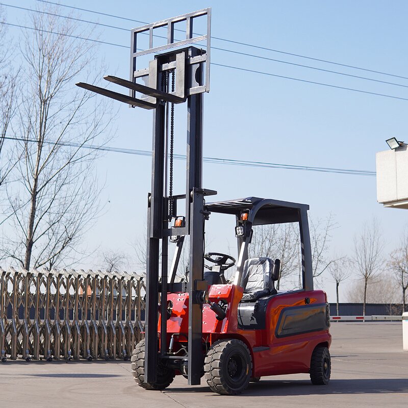 Forklift Manufacturer - 4-7 Ton Semi Electric Battery Diesel Forklift