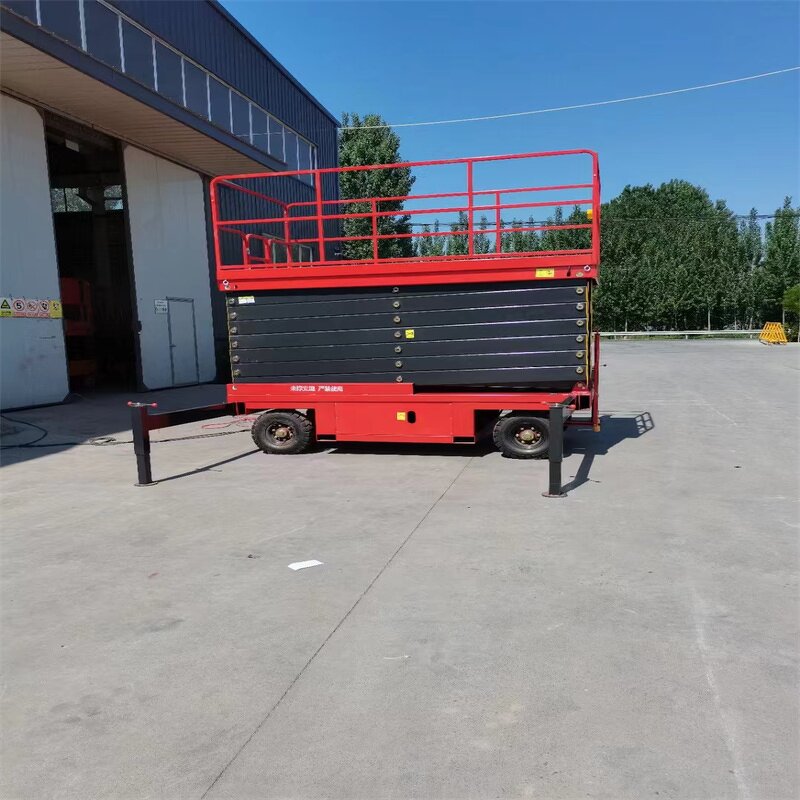 Scissor Lift Manufacturer - 6-12m Self Propelled Aerial Work Platform