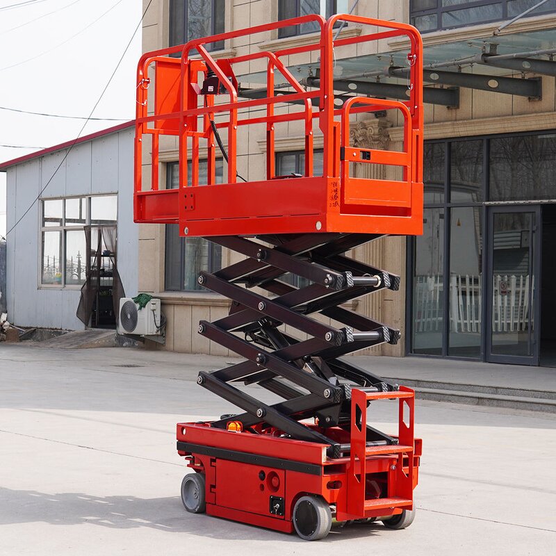 Scissor Lift Manufacturer - CE 8-14m Self Propelled Aerial Work Platform