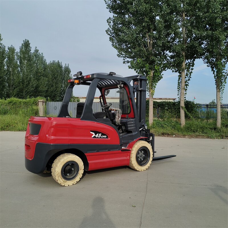 Electric Forklift Manufacturer - 3-4 Ton Agriculture Rough Terrain Forklift