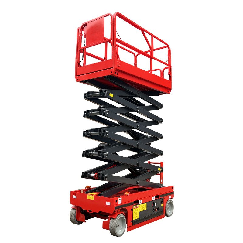 Scissor Lift Table Manufacturer - 4-18m Mobile Manual Hydraulic Platform
