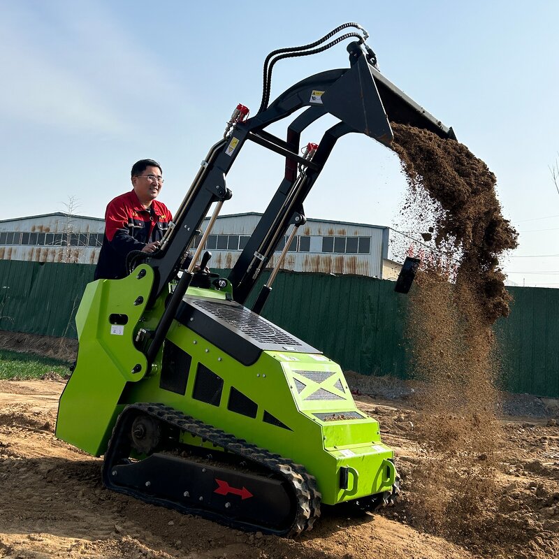 Skid Steer Loader Manufacturer - Fast Shipping 1 Ton Crawler Mini Skidsteer