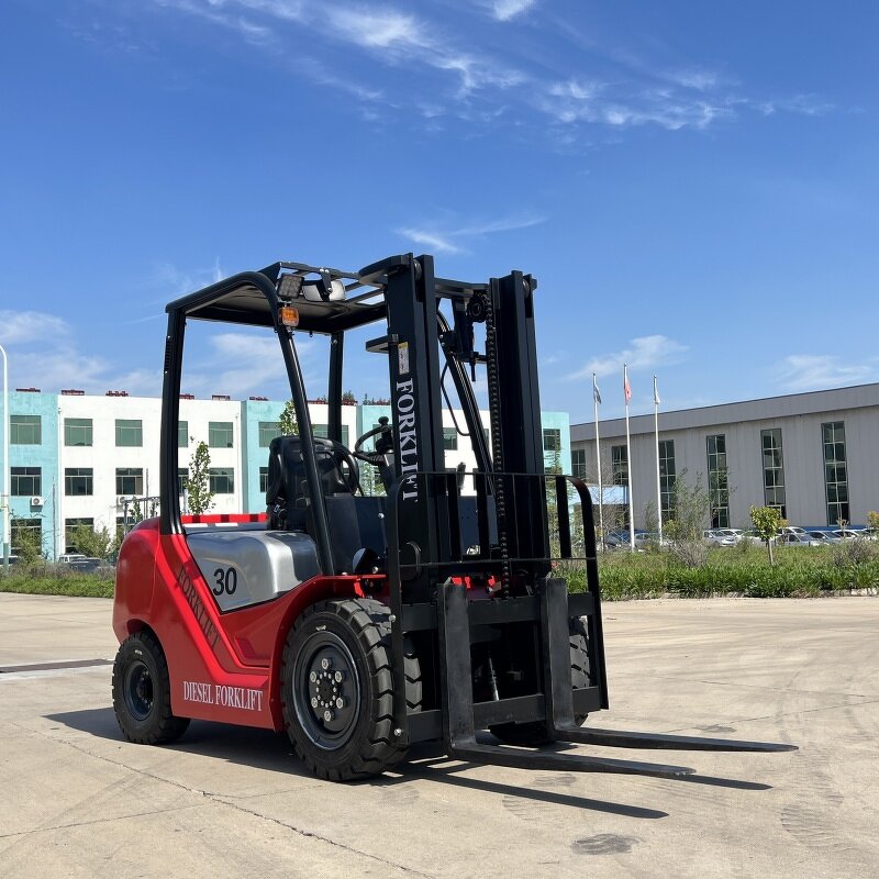 Diesel Forklift Manufacturer - CE 4x4 All Terrain 2-4 Ton Off Road Forklift