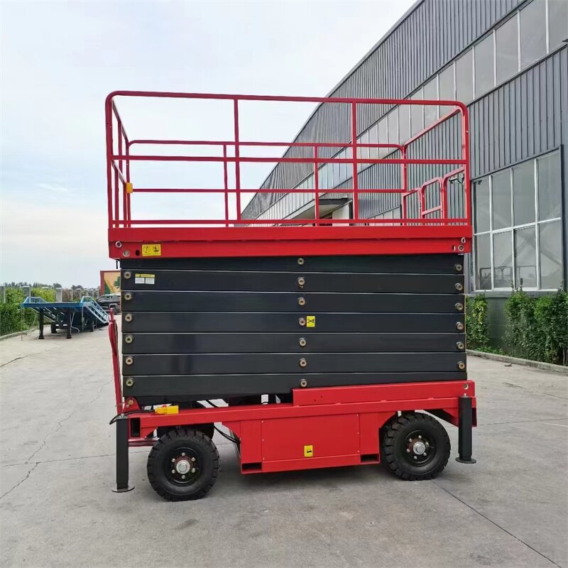 Scissor Lift Manufacturer - 6-12m Self Propelled Aerial Work Platform